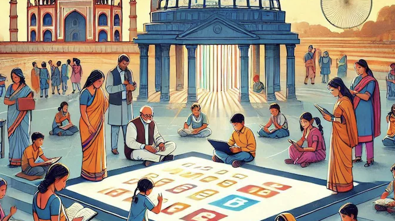 How can India’s public school system bridge literacy gaps for marginalised youth?