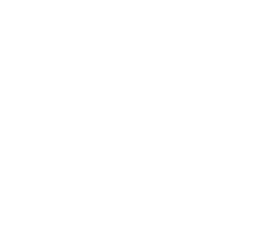 White logo mark